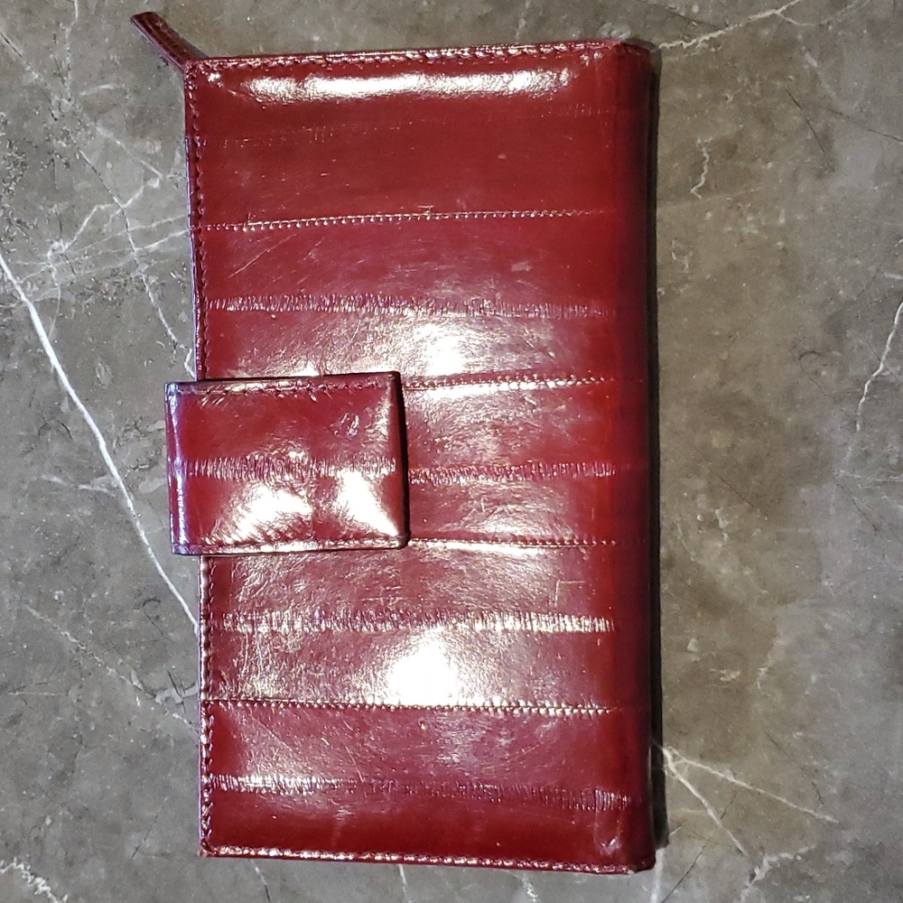 Donato eel skin wallet